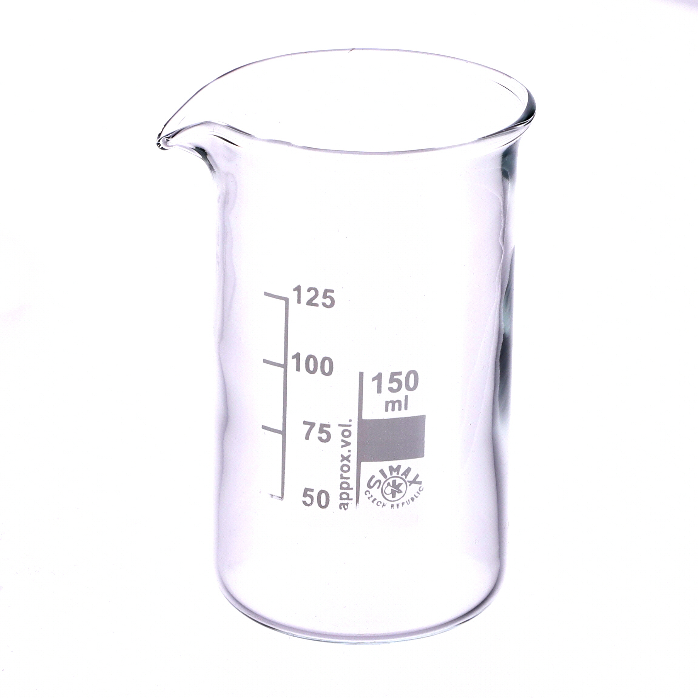 Simax Tall Form Beaker With Spout 150ml